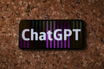 ChatGpt webpage open on Smartphone.