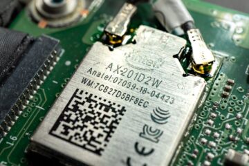 green and black circuit board