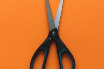 a pair of scissors on a table