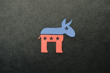 a piece of paper cut out of the shape of a donkey
