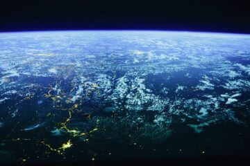 a view of the earth from space