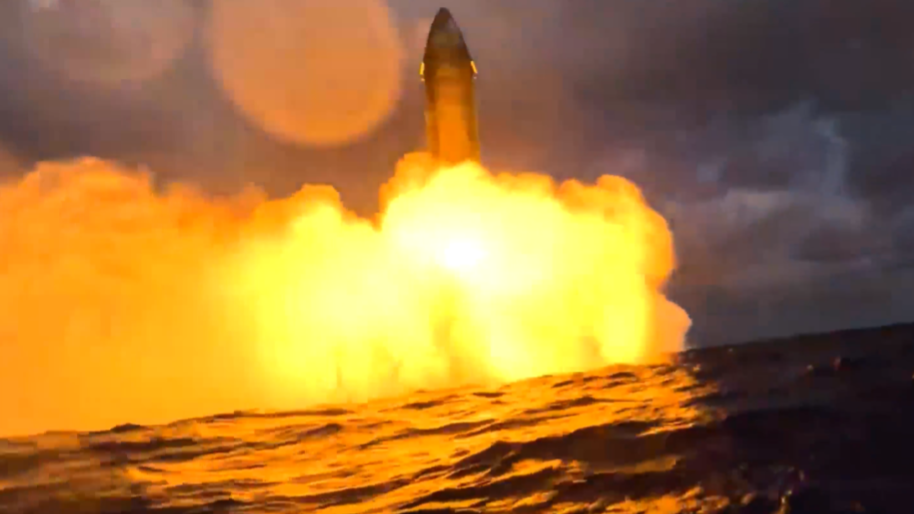 SpaceX Launches Starship Into Orbit