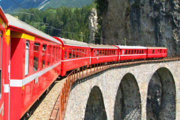 Train travel in Europe