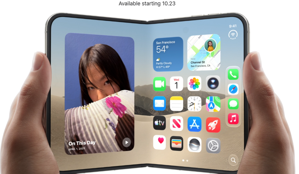 Apple Unveils the iPhone Duo, Its First Foldable iPhone