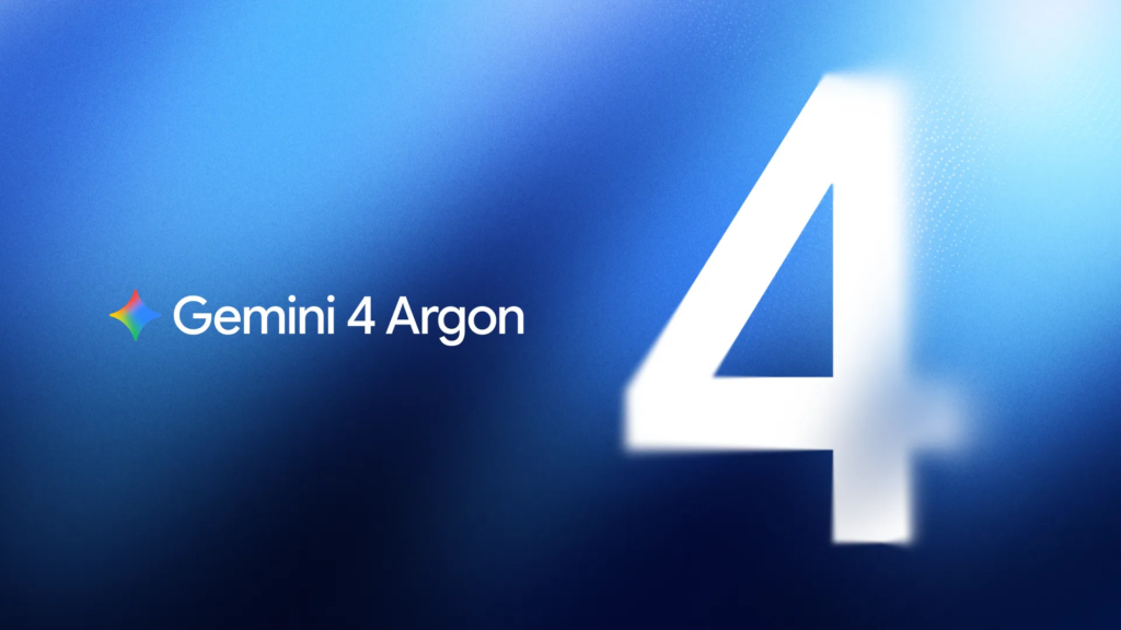 Google Unveils Gemini 4 Argon, Retaking Benchmark Lead Over OpenAI and Anthropic