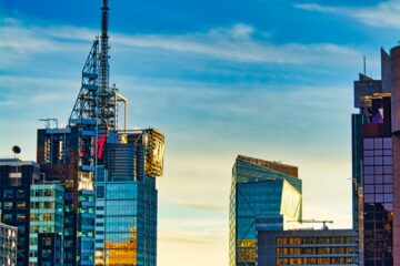 city high rise buildings at daytime