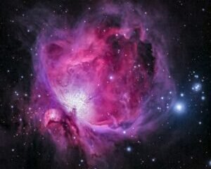 purple and black galaxy illustration